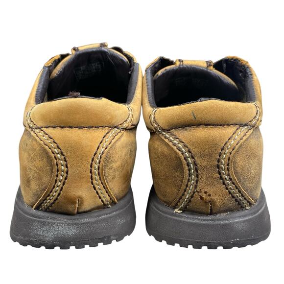 Vintage Y2K Bed Stu Mens Brown Distressed Leather Slip On Sneaker Size US 11 - Picture 8 of 11